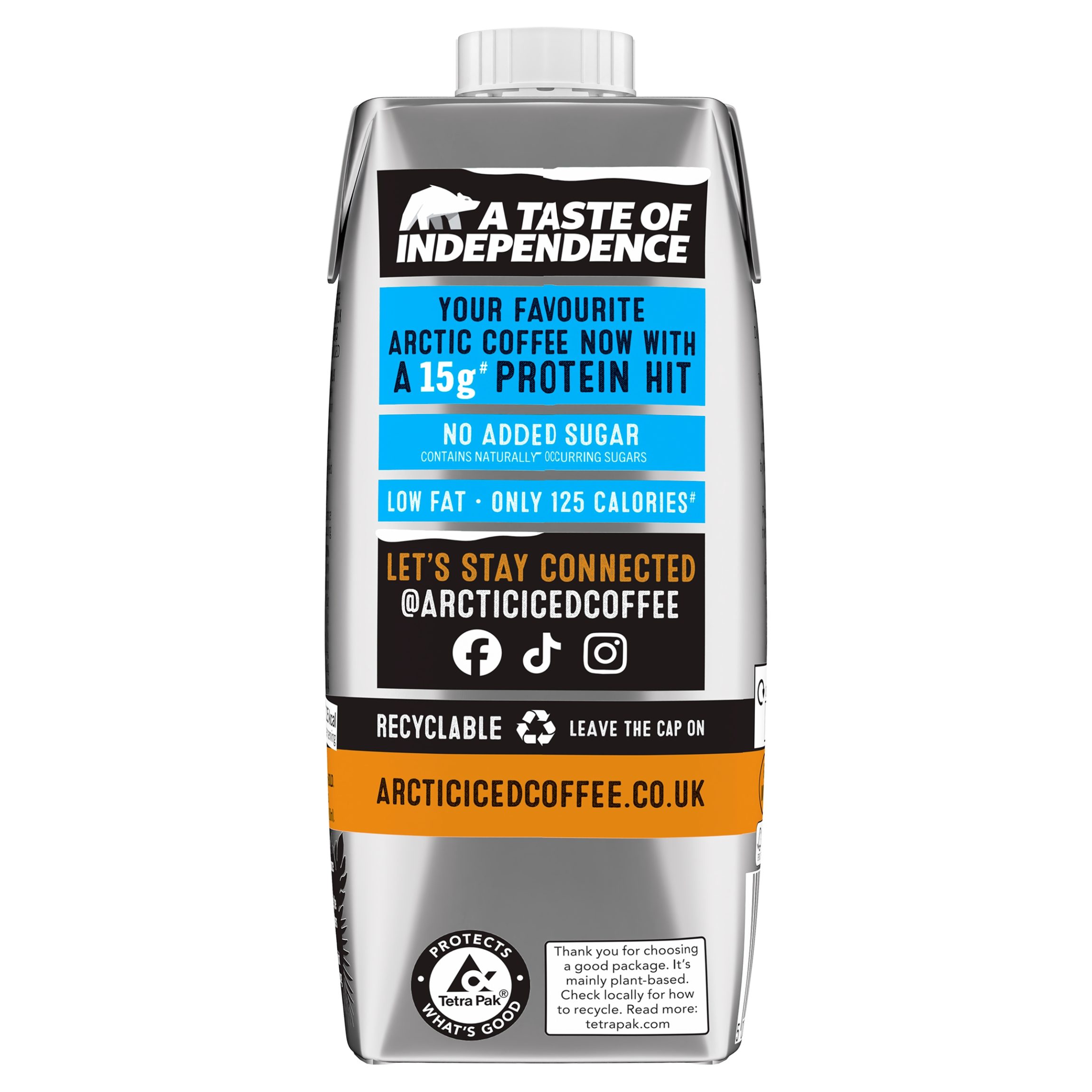 Arctic Coffee Hi-Protein Caramel Latte 330ml - Crediton Dairy